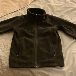 Columbia grey fleece jacket